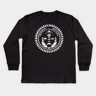 Great Seal of Navajo Nation Kids Long Sleeve T-Shirt